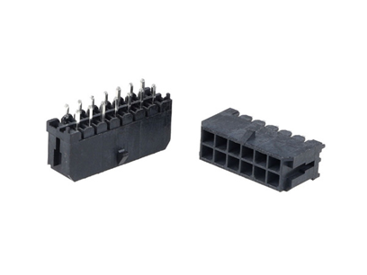 MX3.0mm 雙排帶扣180° DIP